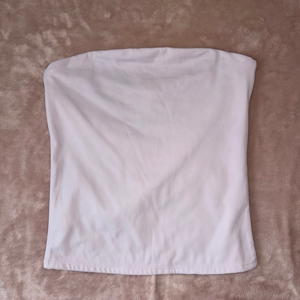 Garage Womens Light Purple Tube Top Strapless Stretch Jersey Basic Lilac P/S